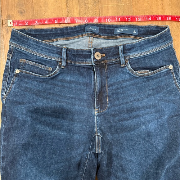 NEW J. Jill Authentic Fit Denim Jeans - Size 8 - Picture 4 of 5